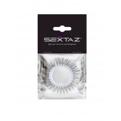 Круглое эрекционное кольцо с длинными «ресничками» - Sextaz - в Северске купить с доставкой