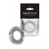 Круглое эрекционное кольцо с длинными «ресничками» - Sextaz - в Северске купить с доставкой