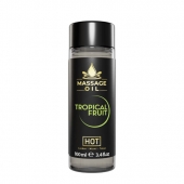 Массажное масло c ароматом тропических фруктов Massage Oil - 100 мл. - HOT - купить с доставкой в Северске