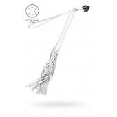 Белая кожаная плеть - 50 см. - Pecado - купить с доставкой в Северске