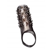 Дымчатая насадка на пенис с выпуклостями - 12 см. - Sex Expert - в Северске купить с доставкой