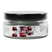 Массажная свеча «Спелая вишня» - 50 мл. - SGAN - купить с доставкой в Северске