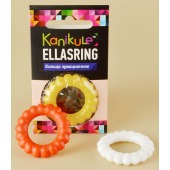 Цветное рельефное эрекционное кольцо Ellasring - Sitabella - в Северске купить с доставкой