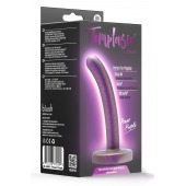 Фиолетовая насадка с гладкой поверхностью Surrender 4.75 Inch Beginner Pegging Dildo - 12 см. - Blush Novelties - купить с доставкой в Северске