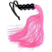 Розовая силиконовая плеть - 35,5 см. - Boys of Toys - купить с доставкой в Северске