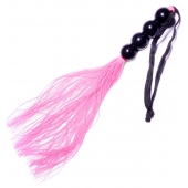 Розовая силиконовая плеть - 35,5 см. - Boys of Toys - купить с доставкой в Северске