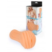 Эластичный мастурбатор в виде вагины телесного цвета - Sexy Girl - в Северске купить с доставкой