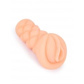 Телесный мастурбатор-вагина с вибропулей и эрекционными кольцами в комплекте - Sexy Girl - в Северске купить с доставкой