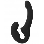 Черный безремневой страпон Share Lite - Fun Factory - купить с доставкой в Северске