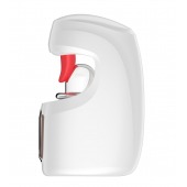 Белый мастурбатор с язычком и возвратно-поступательными движениями - Secwell - в Северске купить с доставкой