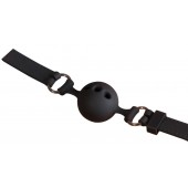 Малый силиконовый кляп-шар на ремешках - Orion - купить с доставкой в Северске