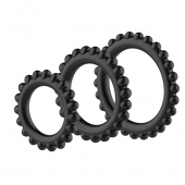 Набор из 3 ребристых эреционных колец TITAN - Baile - в Северске купить с доставкой