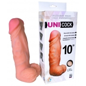 Фаллическая насадка Харнесс UNICOCK 10  - 25 см. - LOVETOY (А-Полимер) - купить с доставкой в Северске
