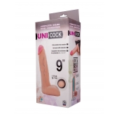 Фаллическая насадка Харнесс UNICOCK 9  - 24 см. - LOVETOY (А-Полимер) - купить с доставкой в Северске