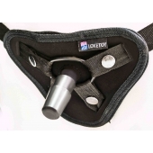 Вибрострапон с двумя насадками UniStrap - 18 и 18 см. - LOVETOY (А-Полимер) - купить с доставкой в Северске