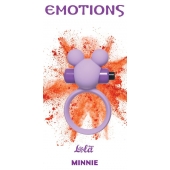 Сиреневое эрекционное виброколечко Emotions Minnie - Lola Games - в Северске купить с доставкой