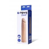 Реалистичная насадка с ярко выраженной головкой - 16,5 см. - A-toys - в Северске купить с доставкой