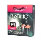 Стимулирующая насадка с шипиками по бокам Platino  Тайфун - Sitabella - купить с доставкой в Северске