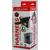 Насадка-фаллоимитатор на кожаных трусиках Harness Ultra Realistic 6,5  - 18,5 см. - LOVETOY (А-Полимер) - купить с доставкой в Северске