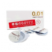 Супер тонкие презервативы Sagami Original 0.01 - 5 шт. - Sagami - купить с доставкой в Северске