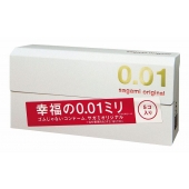 Супер тонкие презервативы Sagami Original 0.01 - 5 шт. - Sagami - купить с доставкой в Северске