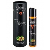 Массажное масло с ароматом экзотических фруктов Huile de Massage Gourmande Fruits Exotiques - 59 мл. - Plaisir Secret - купить с доставкой в Северске