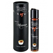 Массажное масло с ароматом крем брюле Huile de Massage Gourmande Creme Brulée - 59 мл. - Plaisir Secret - купить с доставкой в Северске