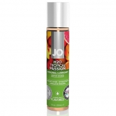 Смазка с ароматом тропических фруктов JO Flavored Tropical Passion - 30 мл. - System JO - купить с доставкой в Северске