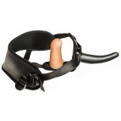 Женский страпон с вагинальной пробкой Woman Strap - 12 см. - LOVETOY (А-Полимер) - купить с доставкой в Северске