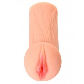 Реалистичный мастурбатор-вагина телесного цвета Elegance с двойным слоем материала - KOKOS - в Северске купить с доставкой
