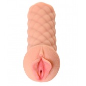 Телесный мастурбатор-вагина Elegance с двойным слоем - KOKOS - в Северске купить с доставкой