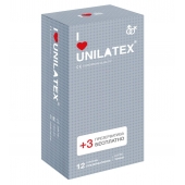 Презервативы с точками Unilatex Dotted - 12 шт. + 3 шт. в подарок - Unilatex - купить с доставкой в Северске