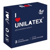 Ультрапрочные презервативы Unilatex Extra Strong - 3 шт. - Unilatex - купить с доставкой в Северске