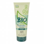 Массажный гель-лубрикант Bio 2-in-1 - 200 мл. - HOT - купить с доставкой в Северске