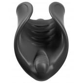 Чёрный мастурбатор Vibrating Silicone Stimulator с вибрацией - Pipedream - в Северске купить с доставкой