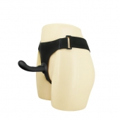 Страпон с изогнутой головкой Ultra Harness Curvy Dildo - 15,8 см. - Baile - купить с доставкой в Северске
