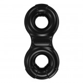 Чёрное эрекционное виброкольцо Eight - Bathmate - в Северске купить с доставкой