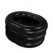 Чёрное эрекционное виброкольцо Stretch - Bathmate - в Северске купить с доставкой