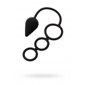 Тройное эрекционное кольцо с анальным хвостом Drop M-size - Erotist Adult Toys - в Северске купить с доставкой