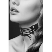 Оригинальный ошейник-чокер со шнуровкой - Bijoux Pour Toi - купить с доставкой в Северске