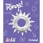Прозрачное эрекционное кольцо Rings Cristal - Lola Games - в Северске купить с доставкой