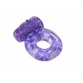 Фиолетовое эрекционное кольцо с вибрацией Rings Axle-pin - Lola Games - в Северске купить с доставкой