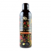 Интимный гель на водной основе JUICY FRUIT с ароматом пина колада - 200 мл. - БиоМед - купить с доставкой в Северске