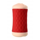 Двухсторонний мастурбатор JOS  NADIN в красном цилиндре - JOS - в Северске купить с доставкой