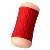 Двухсторонний мастурбатор JOS  NADIN в красном цилиндре - JOS - в Северске купить с доставкой