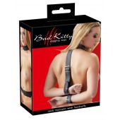 Фиксация на шею и запястья Bad Kitty Neck and Hand Restraints - Orion - купить с доставкой в Северске