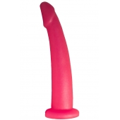 Розовый стимулятор простаты из геля - 18 см. - LOVETOY (А-Полимер) - в Северске купить с доставкой