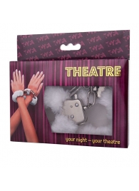 Наручники с белой меховой опушкой - ToyFa - купить с доставкой в Северске