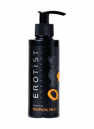 Массажное масло Erotist TROPICAL FRUIT с ароматом тропических фруктов - 150 мл. - Erotist Lubricants - купить с доставкой в Северске