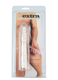 Насадка-удлинитель из прозрачного силикона LIDL EXTRA SILICONE PENIS EXTENSION - Seven Creations - в Северске купить с доставкой
